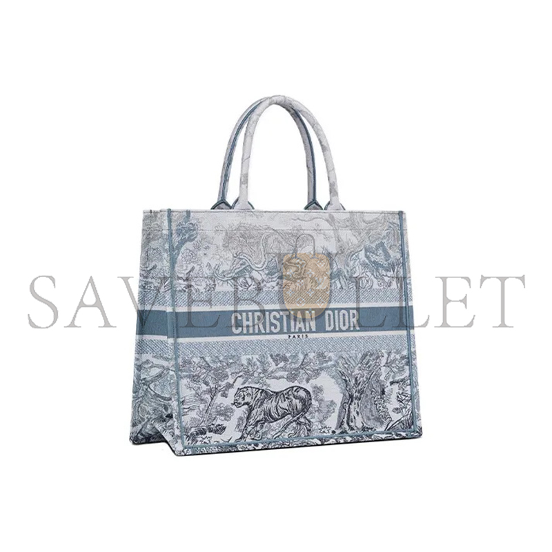 D*or large book tote bag m1286ztqy-m928 (42*35*18.5cm)